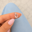 Hangertje clear quarts - 925 zilver