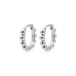 Pebble huggies - 925 zilver