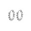 Pebble huggies - 925 zilver