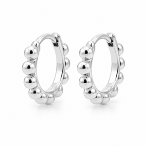 Pebble huggies - 925 zilver