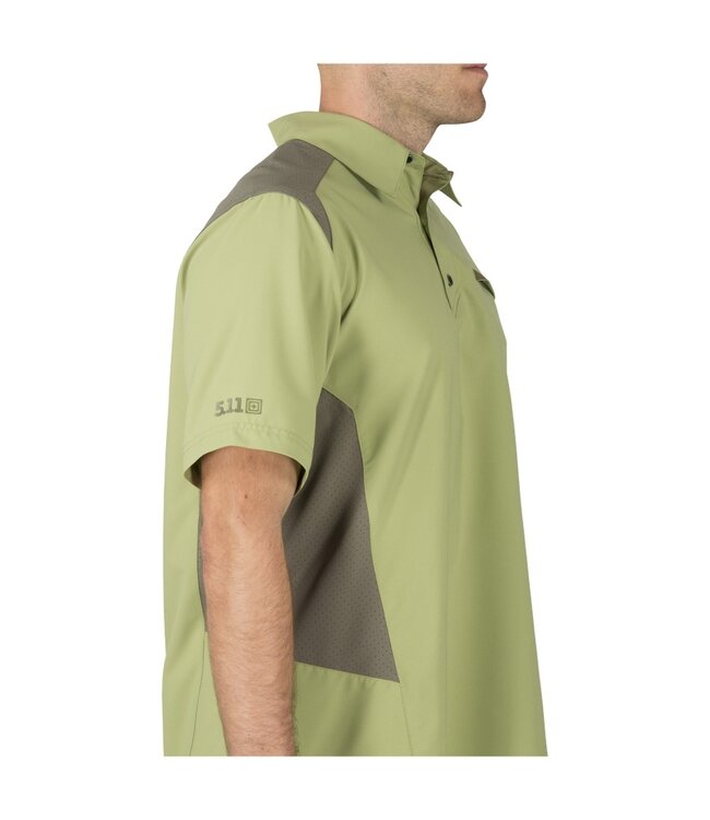 5.11 Tactical 71356  5.11 Tactical Freedom Flex Polo Mosstone