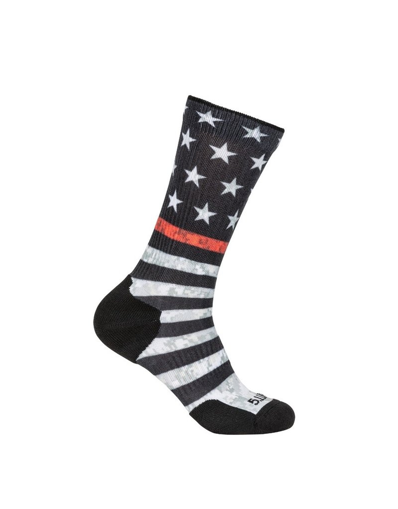 5.11 Tactical 10041AB 5.11 Tactical Sock And AWE Crew USA 460 Red