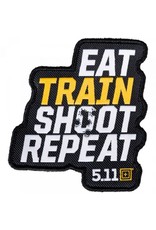 5.11 Tactical 81073  5.11 Tactical Eat Train Shoot Repeat Patch