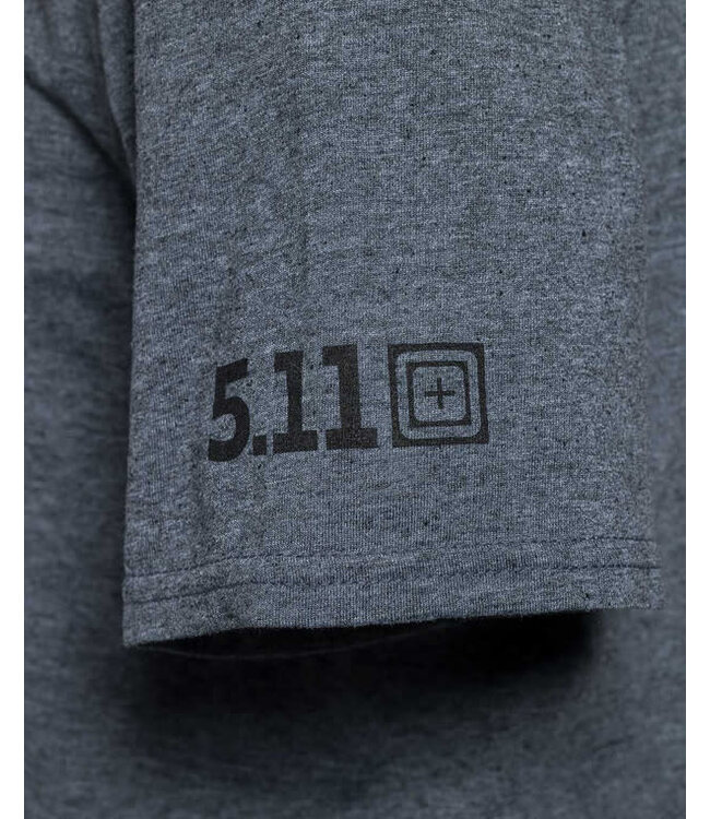 5.11 Tactical 41280ZI 5.11 Tactical Send It S/S Tee 035 Charcoal