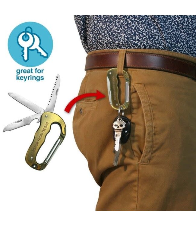 Trixie & Milo Trixie & Milo Carabiner Hitch Blade Multi Tool