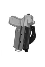 Orpaz Orpaz T40 Series Holster with Light OWB Level II Retention Paddle Holster