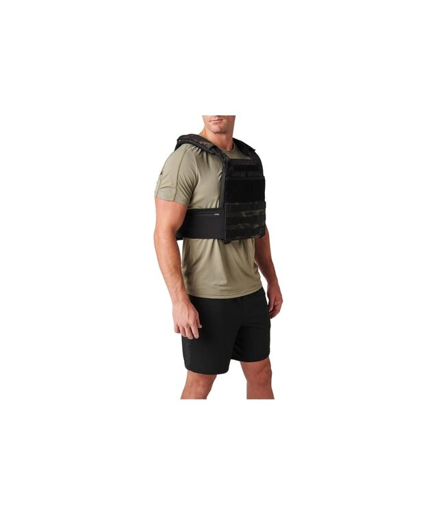 5.11 Tactical 56693MC 5.11 Tactical Trainer Weight Vest 251 MultiCam Black