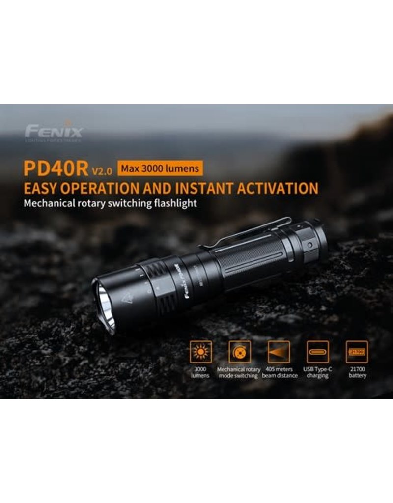Fenix on sale pd40r v2