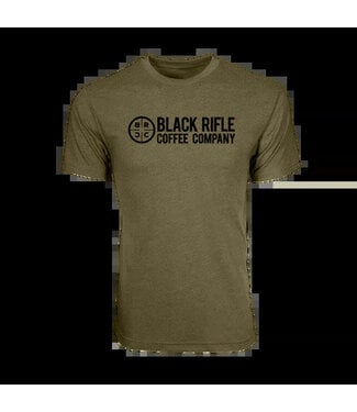 Black Rifle Coffee Company, Company Logo T Shirt Mil Green