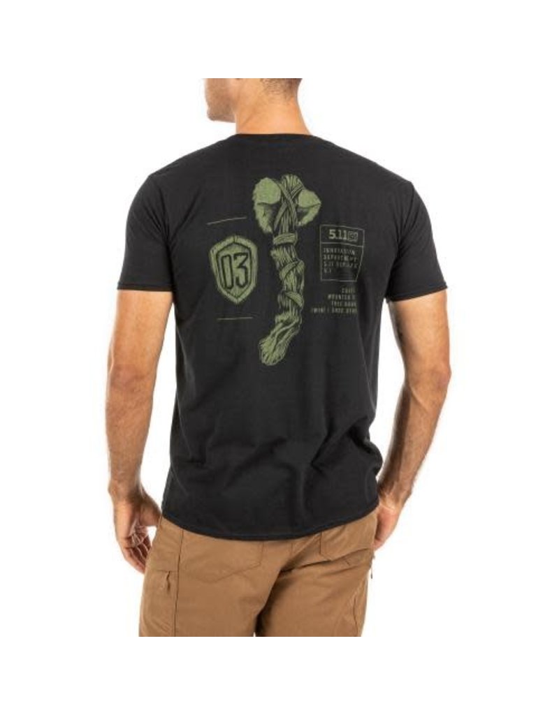 5.11 Tactical 41280ADC 5.11 Tactical Chip Axe SS Tee 019 Black
