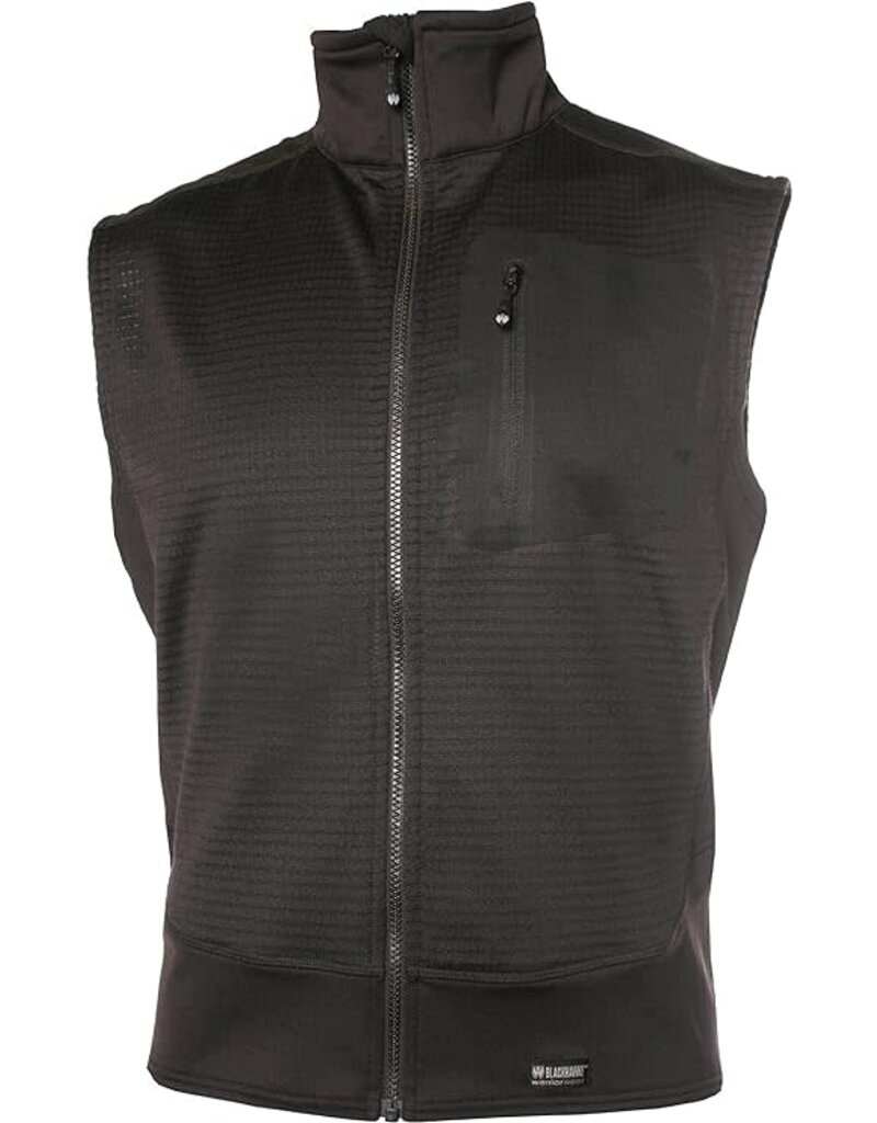 Blackhawk 82V301BK Blackhawk Grid Fleece Vest Black, Size XXL