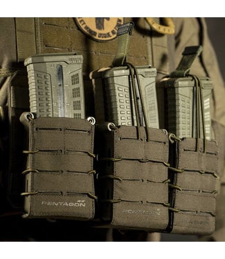 Pentagon 3X ELPIS SINGLE RIFLE POUCH K17075 BUNDLE PACK ( 3 Pieces)