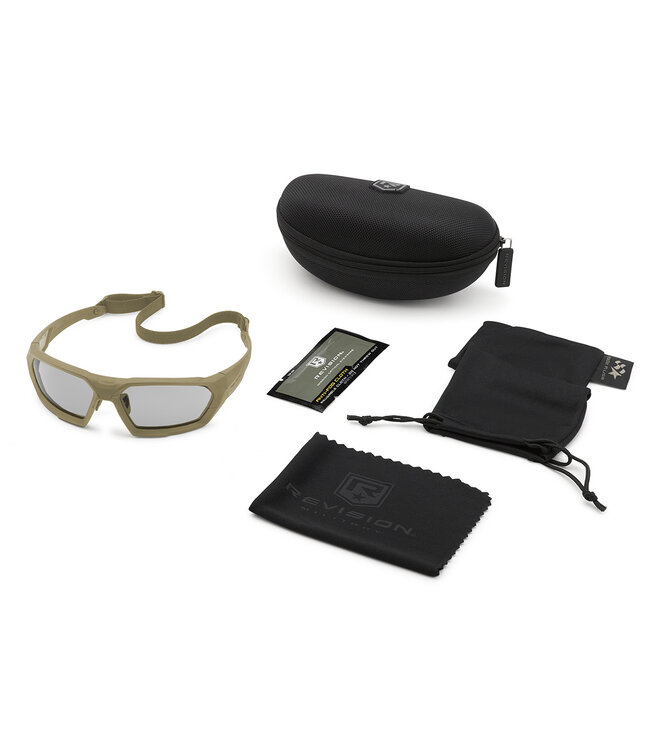 Revision Revision Shadowstrike Ballistic Sunglasses Tan499 - Photo-chromic len