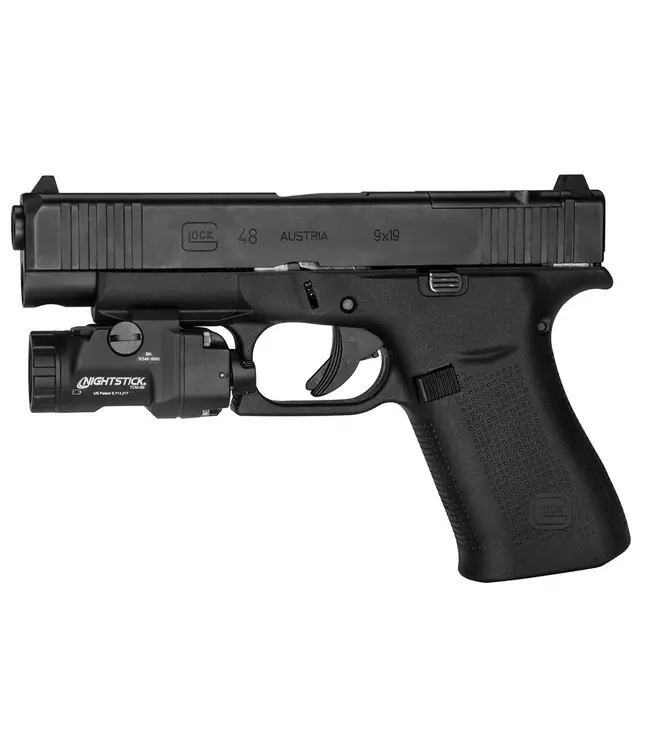 Nightstick Nightstick Subcompact Handgun Light, Short/Narrow Rail models - 1 CR123 – Black