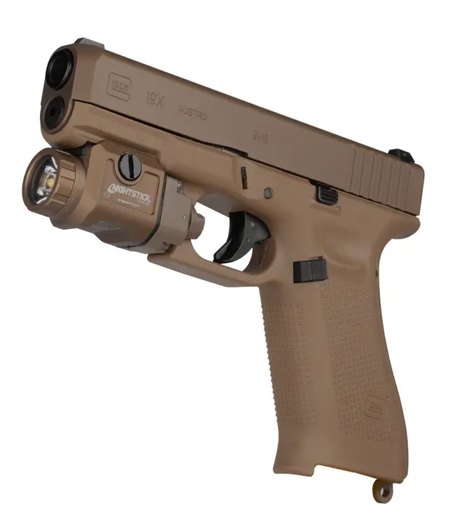 Nightstick Nightstick Compact Handgun Light – 1 CR123 – Flat Dark Earth