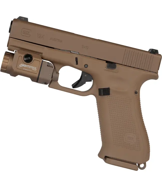 Nightstick Nightstick Compact Handgun Light – 1 CR123 – Flat Dark Earth