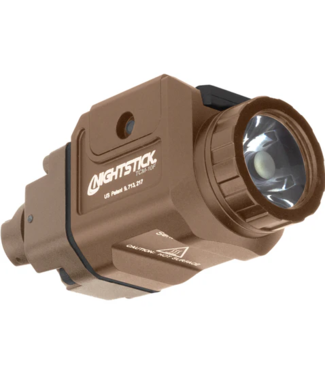 Nightstick Nightstick Compact Handgun Light – 1 CR123 – Flat Dark Earth