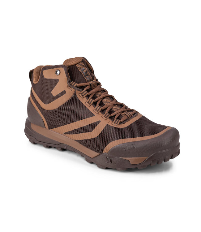 5.11 Tactical 12430 5.11 A/T MID WATERPROOF BOOT Umber Brown 496
