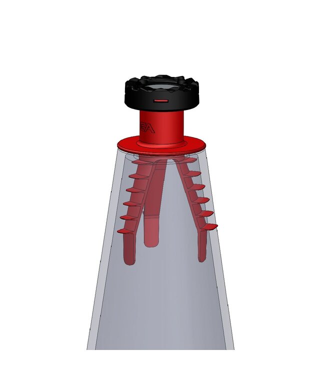 Guardian Angel GA Safety Cone Mount with Magnetic Mount