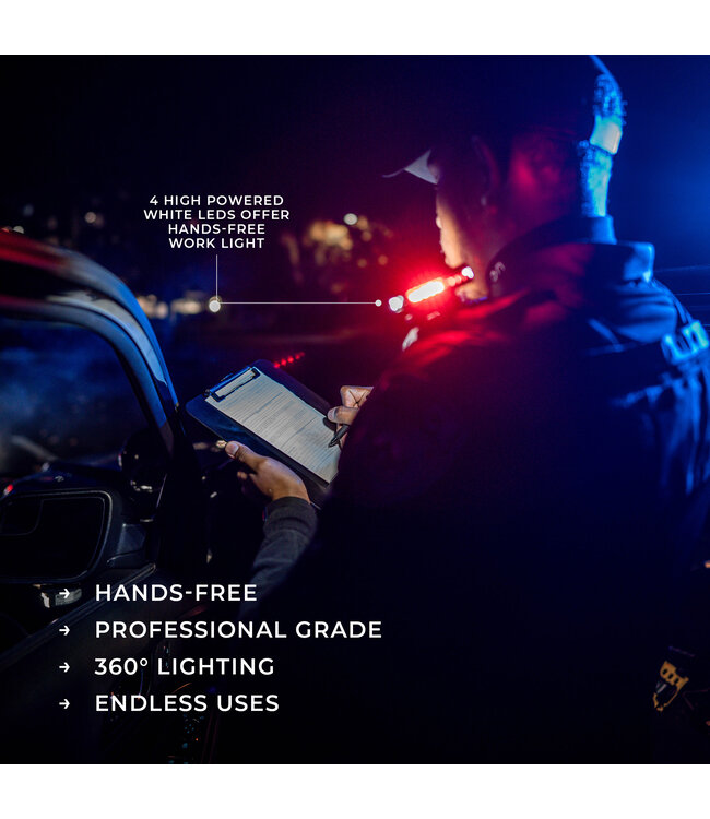 Guardian Angel GA Standard LAW Enforcement Guardian Angel Light Red/Blue (ELT-R/B)