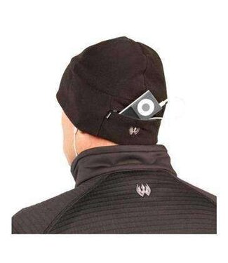 Blackhawk 808001BK Blackhawk Fleece Watch Cap With Media Pocket Color: Black