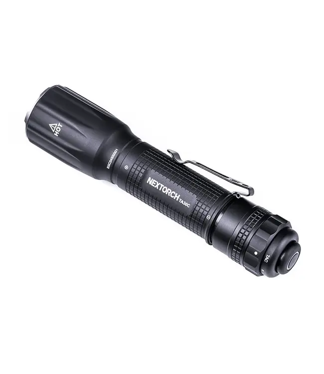 Nextorch NEXTORCH TA30C Tactical One-Step-Strobe Flashlight - 1600 Lumens