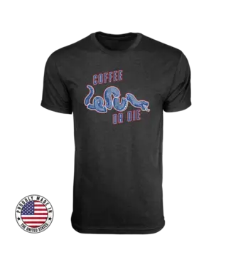 Black Rifle Coffee Black Rifle Coffee, Coffee or Die Modern T Shirt  Black Size S