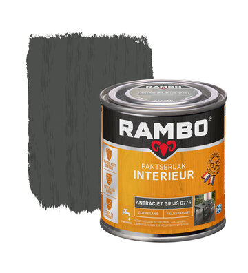 Rambo Pantserlak Interieur Transparant Zijdeglans Antr.Grijs 0774