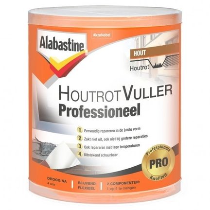 Houtrotvuller en houtreparatie