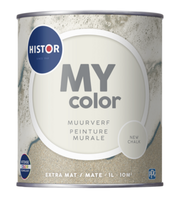 Histor MY color Muurverf Extra Mat New Chalk