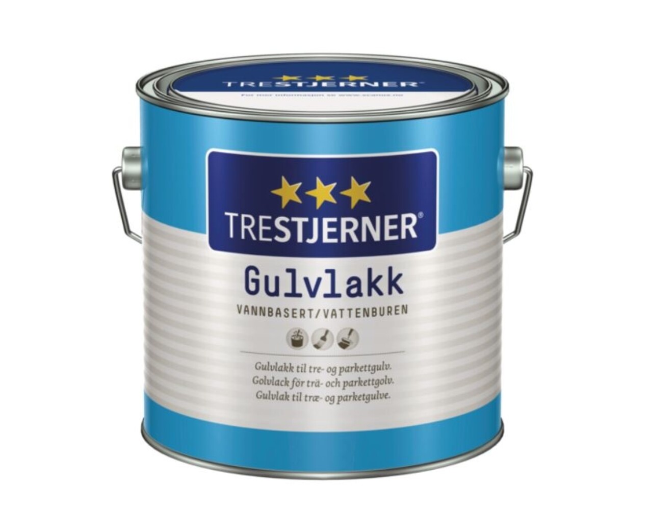 Jotun Trestjerner Gulvlakk Halvblank Waterborne | Zijdeglans Blanke Lak Jotun Trestjerner Gulvlakk Halvblank Waterborne | Zijdeglans Blanke Lak