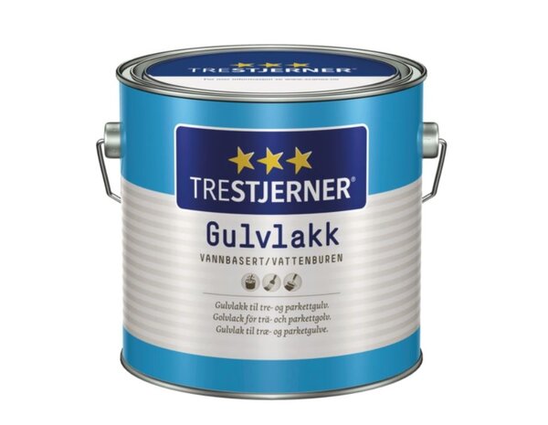 Jotun Trestjerner Gulvlakk Halvblank Waterborne | Zijdeglans Blanke Lak Jotun Trestjerner Gulvlakk Halvblank Waterborne | Zijdeglans Blanke Lak