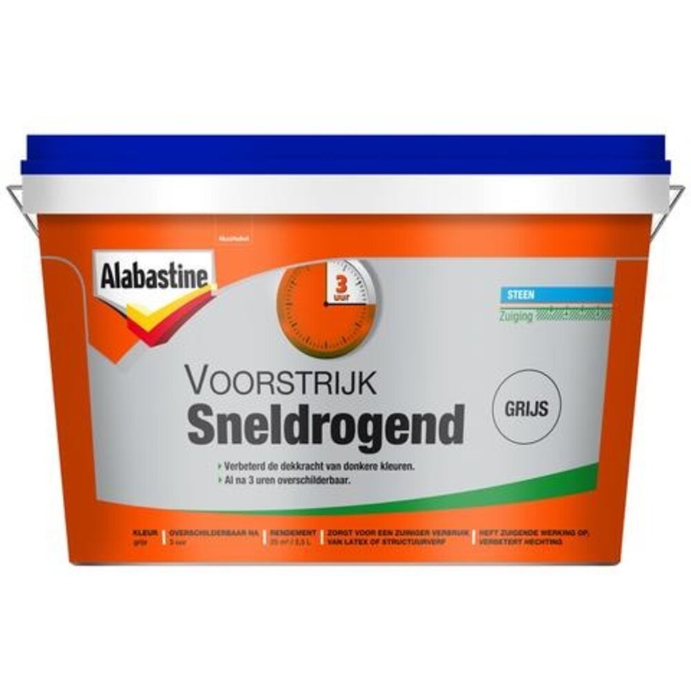 Alabastine Sneldrogende Voorstrijk Dekkend
