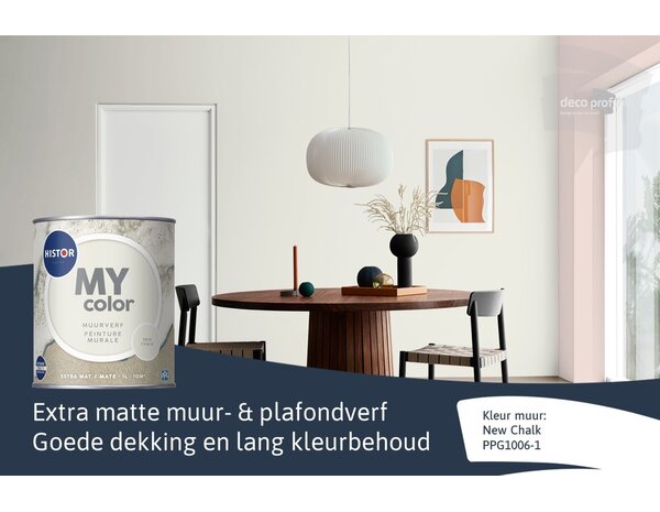 Histor My Color Muurverf Extra Mat New Chalk