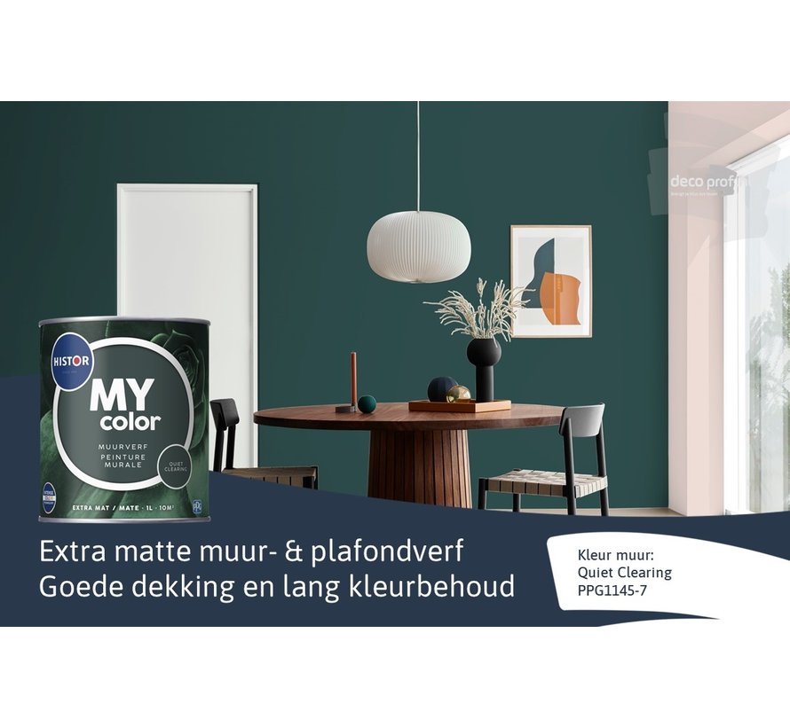 Histor My Color Muurverf Extra Mat Quiet Clearing - 1 LTR