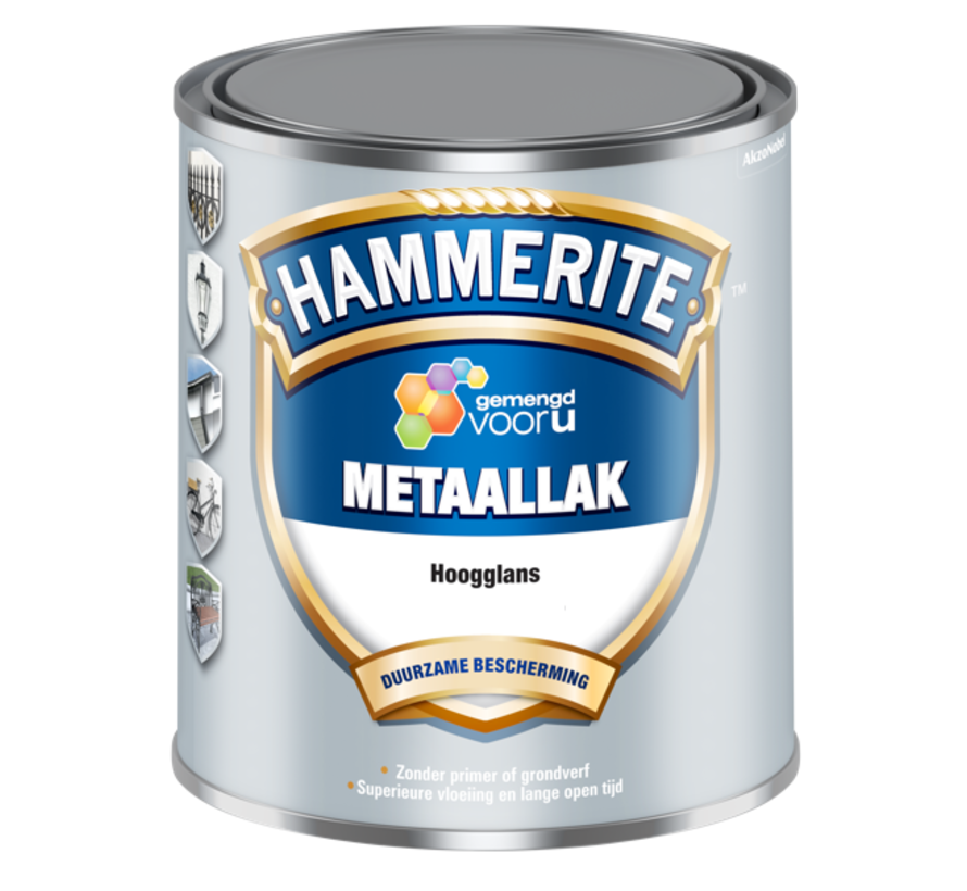 Hammerite Metaallak Hoogglans - 500 ML 