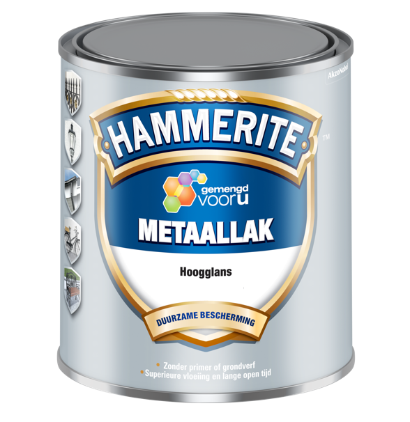 Metaallak Hoogglans | 1 LTR | Kleur
