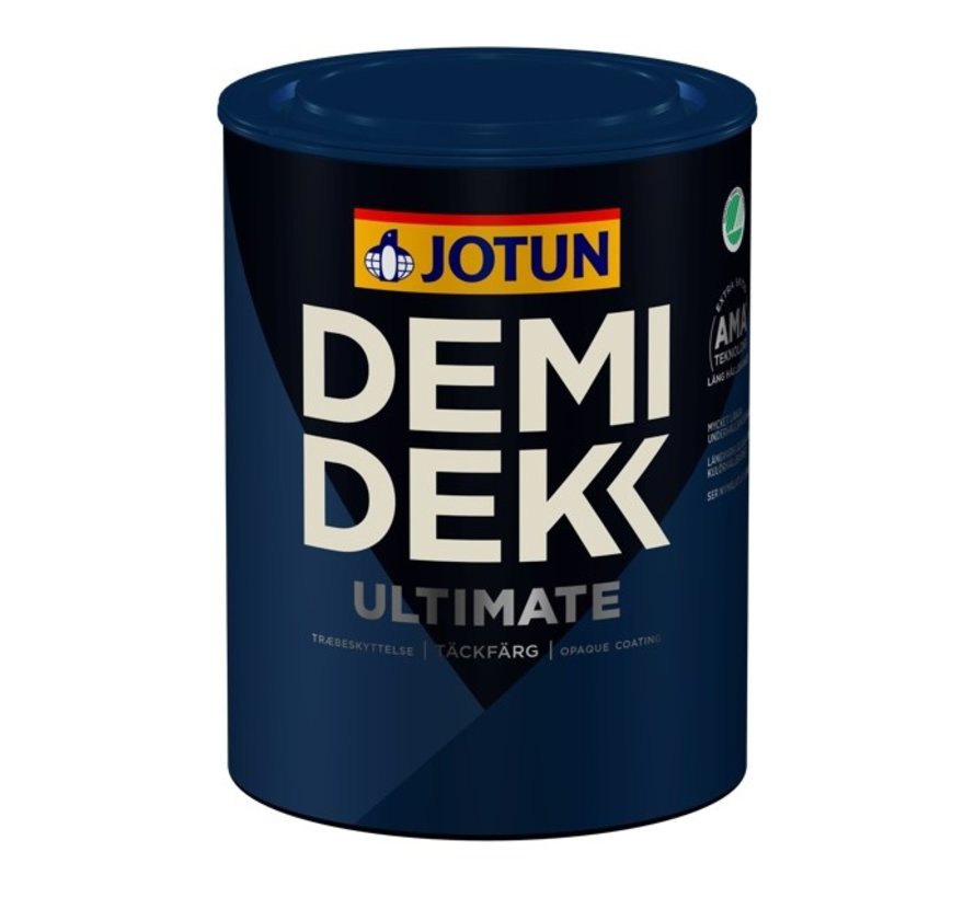 Jotun Demidekk Ultimate Tackfarg | Dekkende Houtverf Buiten - 0,75 LTR 