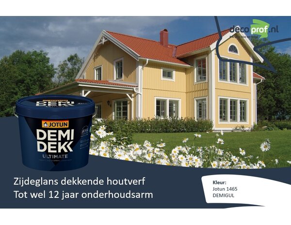 Jotun Demidekk Ultimate Tackfarg | Dekkende Houtverf Buiten Jotun Demidekk Ultimate Tackfarg | Dekkende Houtverf Buiten