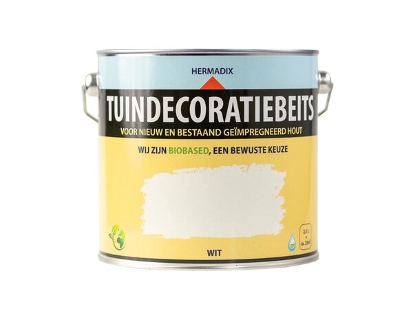 Hermadix Tuindecoratiebeits Dekkend Wit 705 Hermadix Tuindecoratiebeits Dekkend Wit 705