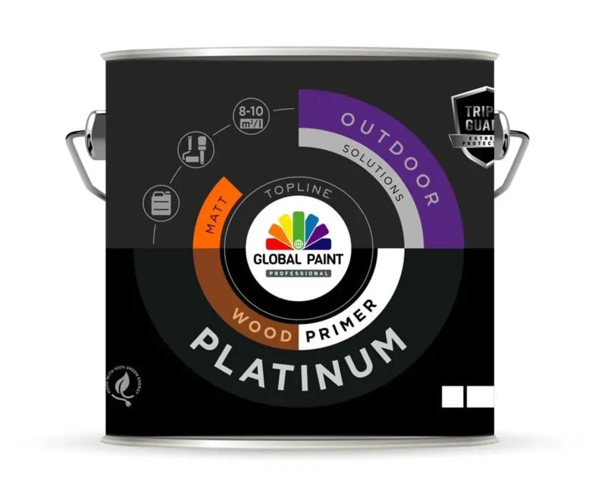 Global Paint Platinum Woodprimer | Grondverf Buiten Global Paint Platinum Woodprimer | Grondverf Buiten