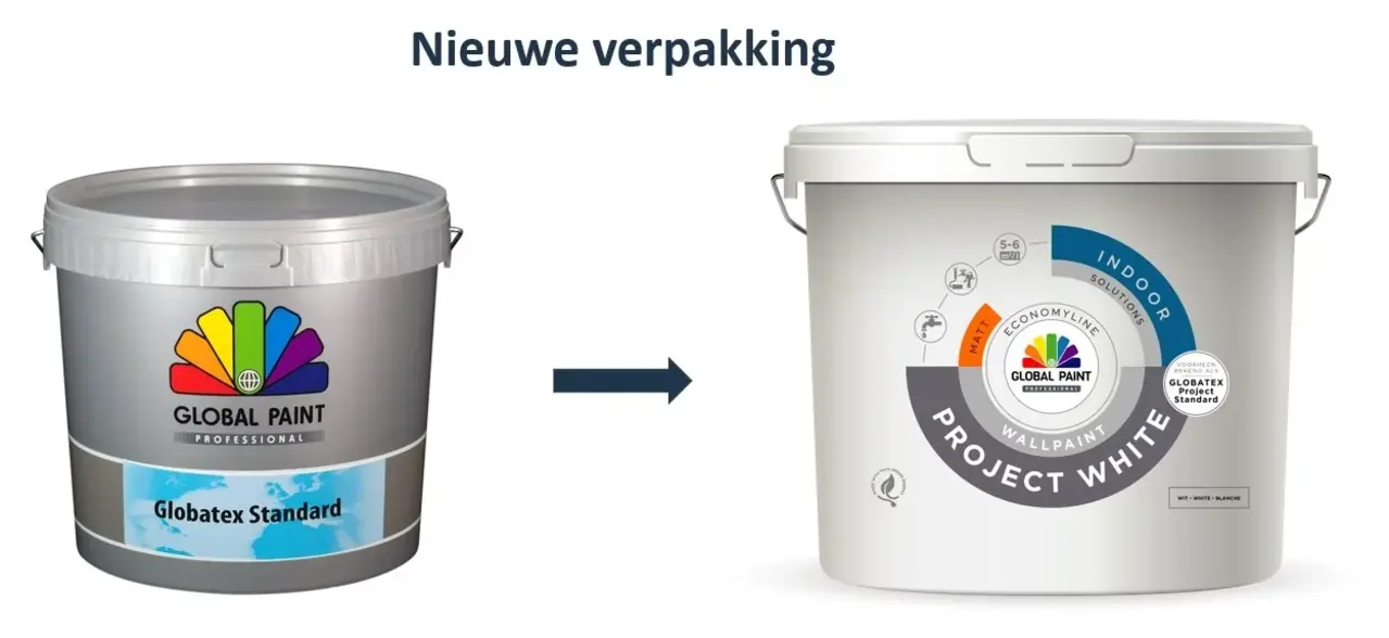 Global Paint Project White | Matte Muurverf Global Paint Project White | Matte Muurverf