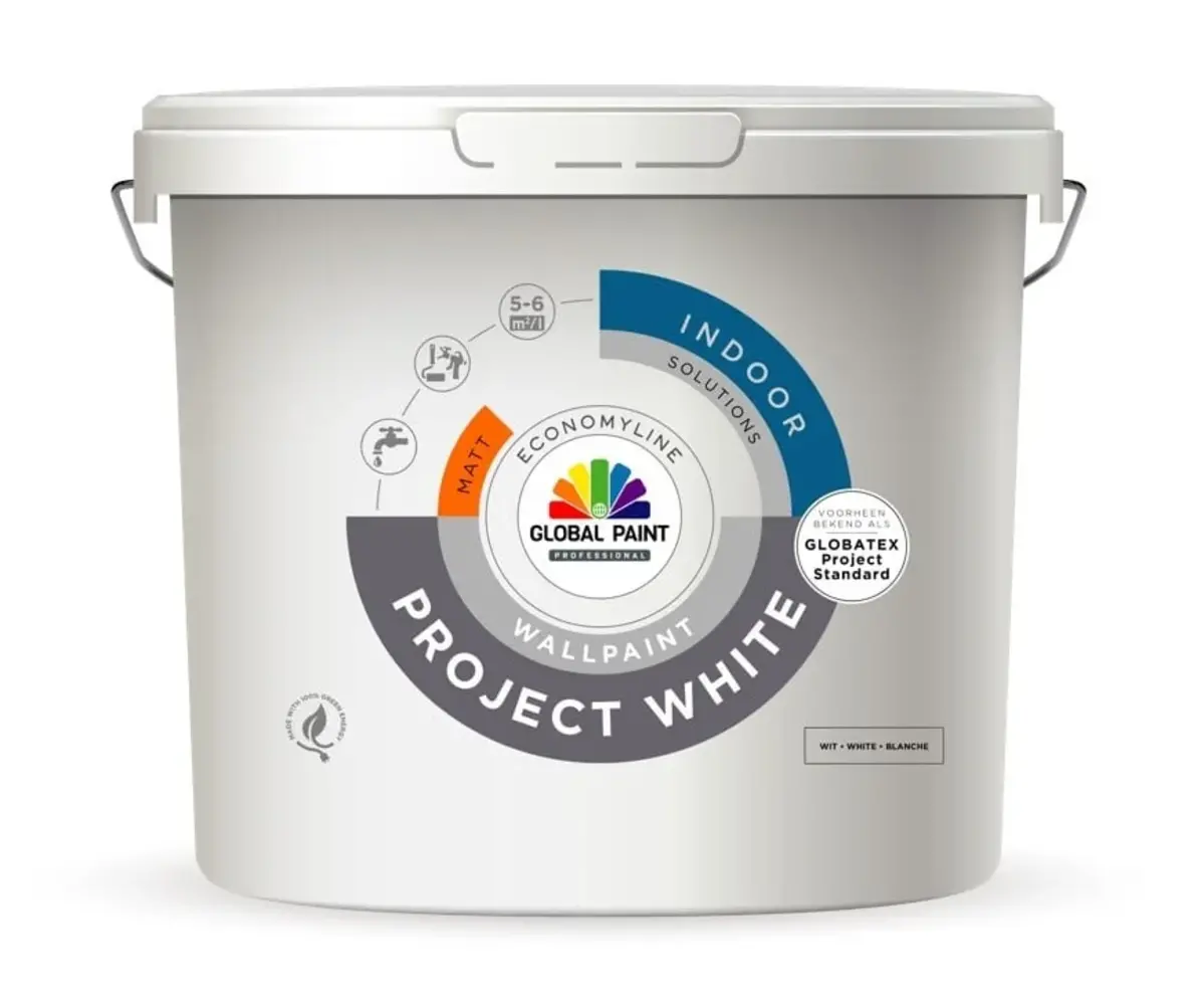 Global Paint Project White | Matte Muurverf Global Paint Project White | Matte Muurverf