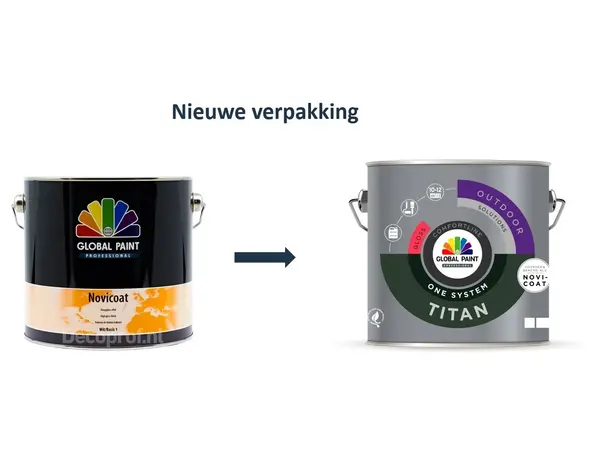 Global Paint Titan One System Gloss | Hoogglans Grond- & Lakverf