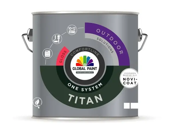 Global Paint Titan One System Gloss | Hoogglans Grond- & Lakverf
