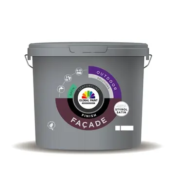 Global Paint Facade Finish Satin