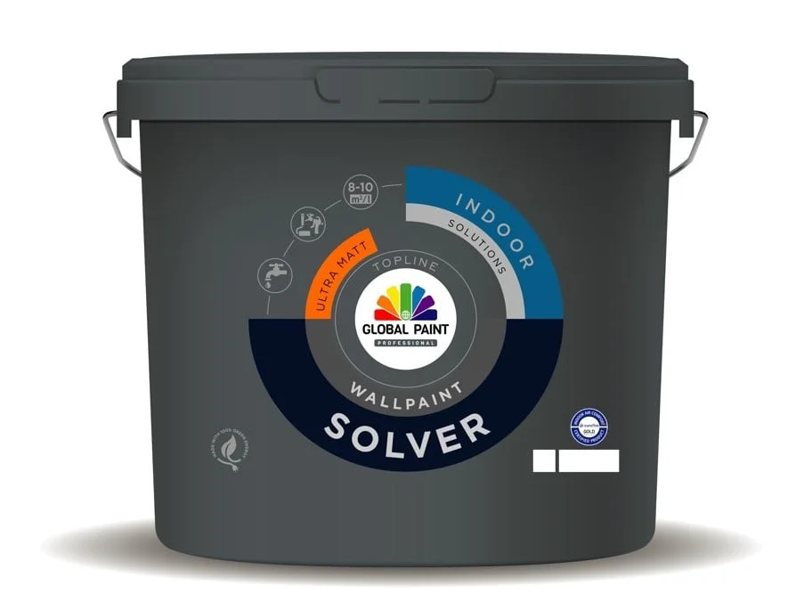 Solver Ultra Matt | Extra Matte Muurverf | 1 LTR | Wit