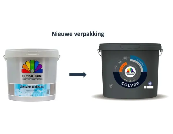 Global Paint Solver Ultra Matt | Extra Matte Muurverf Global Paint Solver Ultra Matt | Extra Matte Muurverf