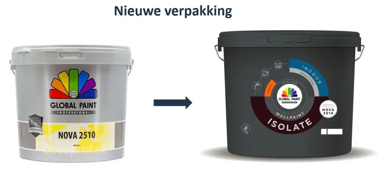 Global Paint Isolate | Isolerende Muurverf en Plafondverf