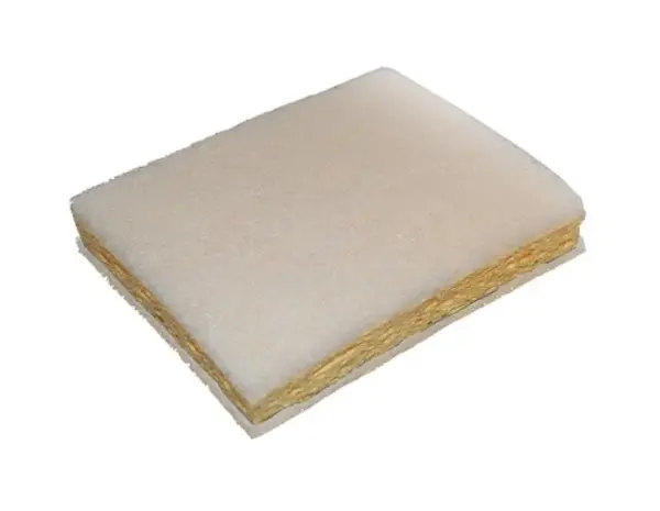 SIA Siavlies Spons 90 x 110 mm Dubbelzijdig Wit SIA Siavlies Spons 90 x 110 mm Dubbelzijdig Wit